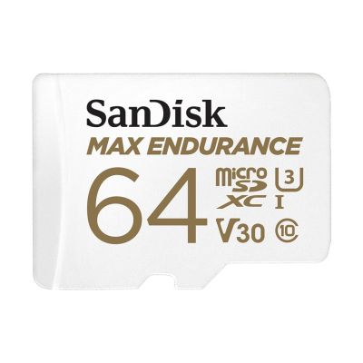 2. SANDISK MAX ENDURANCE microSDXC-Karte 64 GB mit Adapter