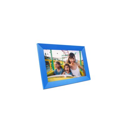 3. Denver PFF-1023BU Digitaler Bilderrahmen, blau, 25,6 cm (10,1") Touchscreen, WLAN