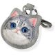 3. Nimmy New Big Eyed Pet 2.0 Katzen-Tracker-Hülle – Grau