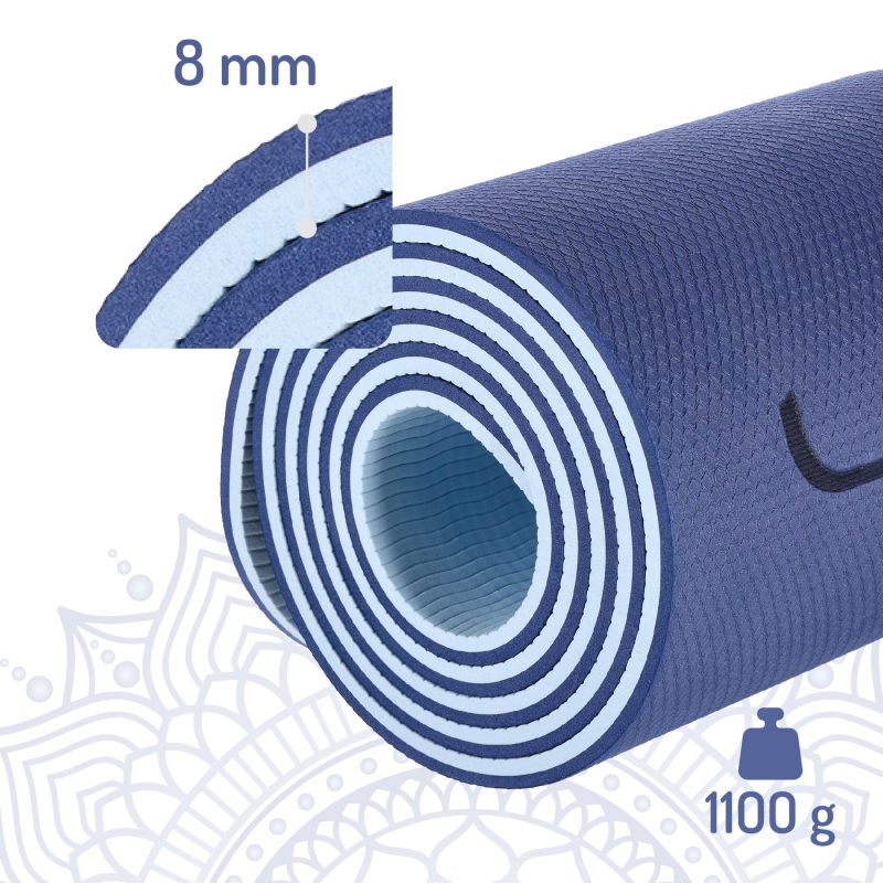 10. YM10 Dunkelblaue HMS TPE Yogamatte
