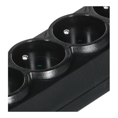 3. Ever Classic Überspannungsschutzleiste 3,0 m (5 x UTE; 10 A; schwarz) (T/LZ09-CLA030/0000)