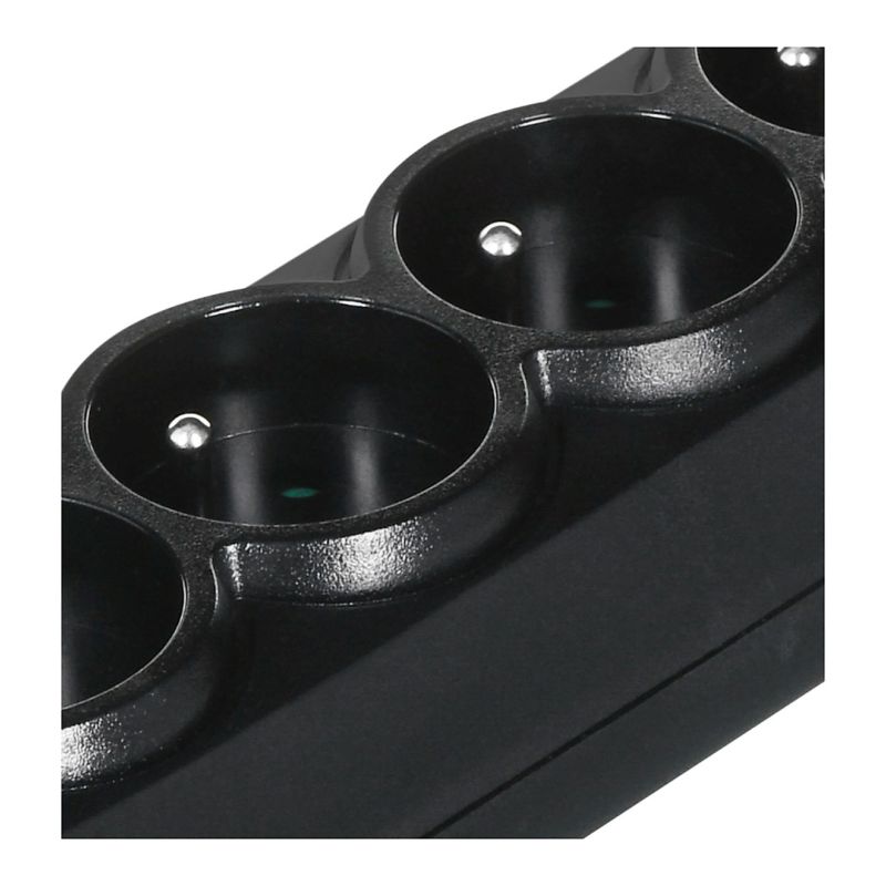 3. Ever Classic Überspannungsschutzleiste 3,0 m (5 x UTE; 10 A; schwarz) (T/LZ09-CLA030/0000)