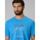 5. Herren-T-Shirt mit Aufdruck, regulär, Größe 4F 4FRSS26TTSHM4039-33S