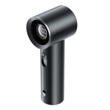 Acefast YF1 Mini-Handventilator mit LED-Anzeige und stufenloser Luftstromregulierung – Schwarz