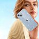 3. Tech-Protect FlexAir Hybrid-Hülle für Samsung Galaxy S23 FE – transparent und glitzernd
