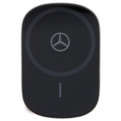 2. Mercedes MEWCCGSLK 15W Induktionshalter für Lüftungsschlitze/Glas schwarz/schwarz Silver Stars MagSafe