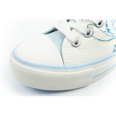 6. Leomil Kinder-Sportschuhe Stitch Sneakers bequem hellweiß