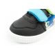 6. Leomil Sonic Kinder Sportschuhe Leichte Sneakers mit Klettverschluss Schwarz