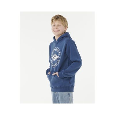 2. RIP CURL STAPLER HOOD -BOY marineblaues Sweatshirt