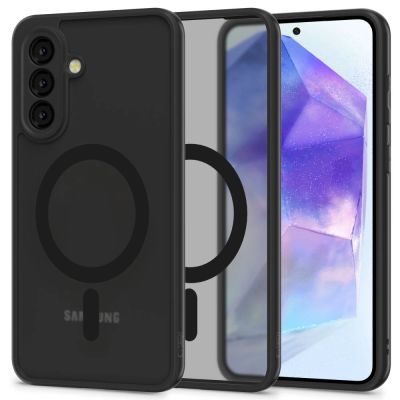 Tech-Protect MagMat MagSafe Case für Samsung Galaxy A56 5G - Mattschwarz