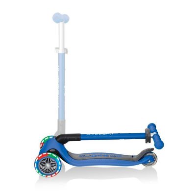12. Globber Primo Faltbarer 3-Rad-Scooter mit Lichtern 432-100-2 HS-TNK-000013800