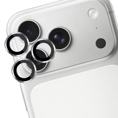 5. 3mk Lens Protection Pro Kameraglas für Apple iPhone 17 Pro / 17 Pro Max – Silber