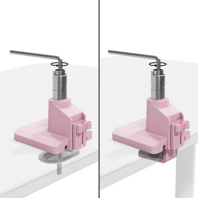 5. Arozzi AZ-ALZARE-NEO-PNK Monitorhalter/Ständer Schreibtisch Pink