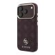 2. Guess Peony 4G MagSafe Hülle mit kleinem Logo für iPhone 17 Pro / 18 Pro – Burgunderrot