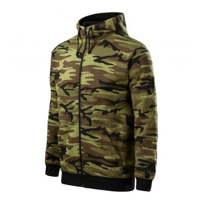 3. Malfini Camo Zipper M MLI-C1934 Sweatshirt