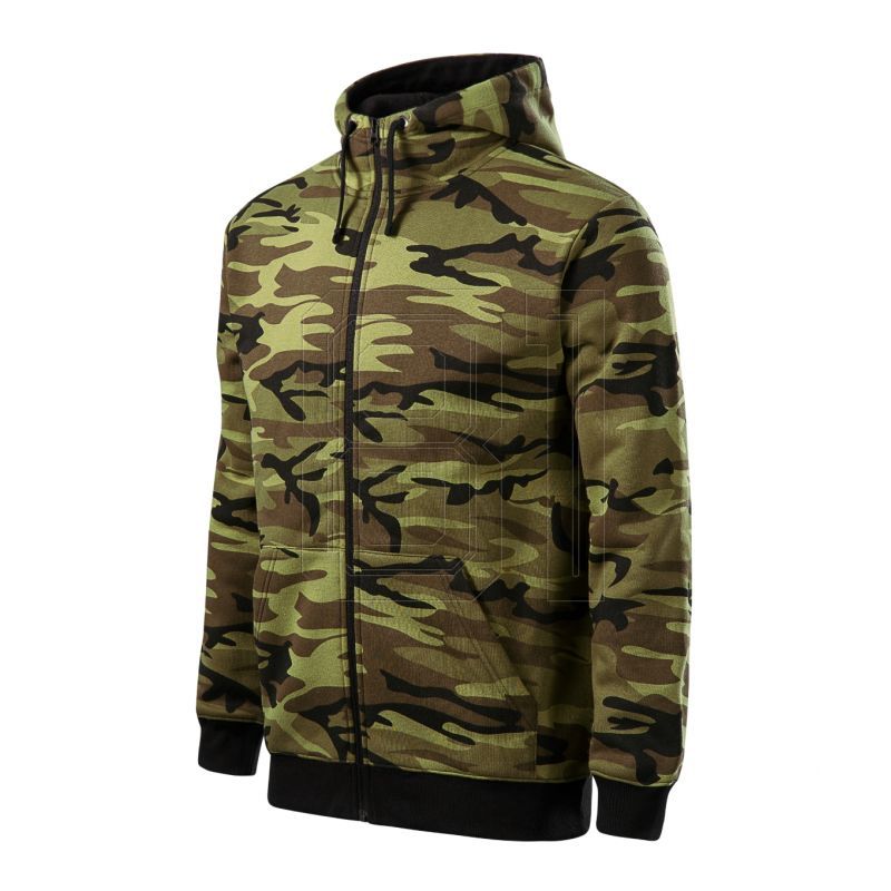 3. Malfini Camo Zipper M MLI-C1934 Sweatshirt