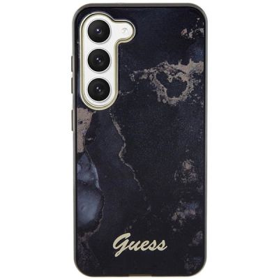 3. Guess GUHCS23MHTMRSK S23+ S916 schwarz/schwarzer Hartschalenkoffer Golden Marble Collection