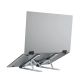4. Wozinsky WDCX-X8S Faltbarer, verstellbarer Laptopständer – Silber