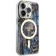 4. Guess GUHMP14XHLEOPWB iPhone 14 Pro Max 6.7" Blau/Blau Hardcase Leopard MagSafe