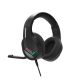 3. Marvo H8618 Kabelgebundenes Gaming-Headset mit Kopfbügel, USB Typ-A, Schwarz