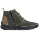 2. Gefütterte grüne Damen-Ankle-Boots aus Leder von Rieker (Modell 55036-54)