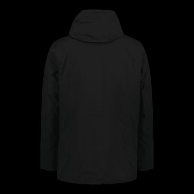 CMP Herren Wintersportjacke lang mit Kapuze, schwarz (34K0157/U901)