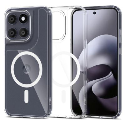 Tech-Protect FlexAir Hybrid MagSafe Hülle für Motorola Moto G67 / G77 - Transparent