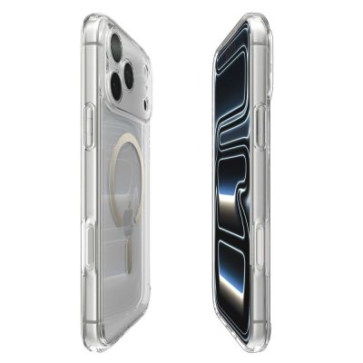 13. Spigen Ultra Hybrid MagSafe Case für iPhone 17 Pro Max - Transparent Gold