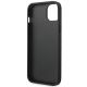 7. Karl Lagerfeld KLHCP14SSAKLHPG iPhone 14 6.1 "Hardcase grau / graues Saffiano Mono Metal Logo