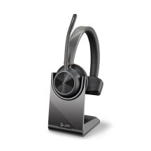 POLY Voyager 4310 Microsoft Teams-zertifiziertes Headset + BT700-Adapter + Ladestation