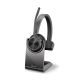 POLY Voyager 4310 Microsoft Teams-zertifiziertes Headset + BT700-Adapter + Ladestation