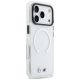4. BMW M IML Stoßfeste MagSafe-Hülle mit Metalllogos für iPhone 17 Pro Max – Transparent
