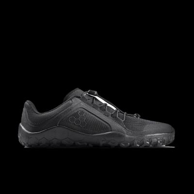 Vivobarefoot PRIMUS TRAIL FG 3.5 Herrenschuhe Obsidian Schwarz (309600-03)