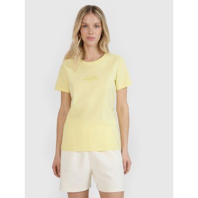 Damen-T-Shirt mit Aufdruck, regulär, Größe 4F 4FRSS25TTSHF2786-73S