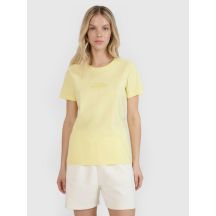 Damen-T-Shirt mit Aufdruck, regulär, Größe 4F 4FRSS25TTSHF2786-73S