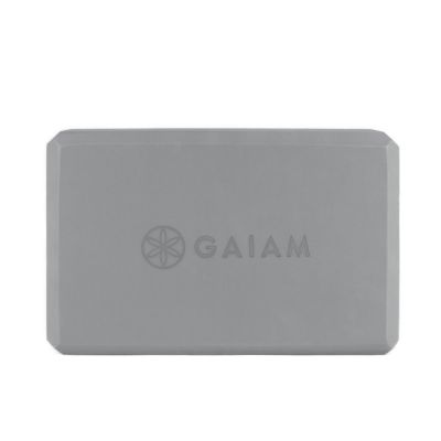 5. GAIAM Schaumstoff-Yoga-Würfel Grau 61350