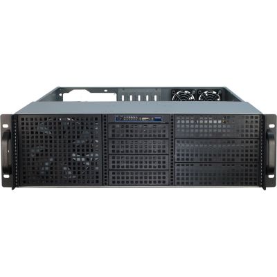 4. Inter-Tech 3U-30248 Schwarzer Edelstahlständer
