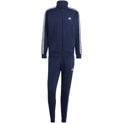 9. adidas Basic 3-Streifen Fleece M Trainingsanzug IJ6064