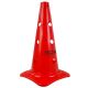 Leitkegel mit Löchern NO10 40cm VCM-16H12 R rot