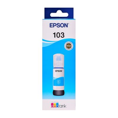 3. Epson C13T00S24A Tinte (Original 103; 65 ml; blau)