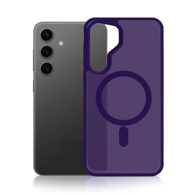 10. 3mk Smoke MagCase für Samsung Galaxy S25 – Lila