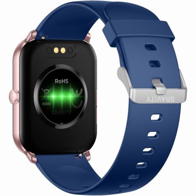 8. Smartwatch Gravity Roségold Blau GT36-4