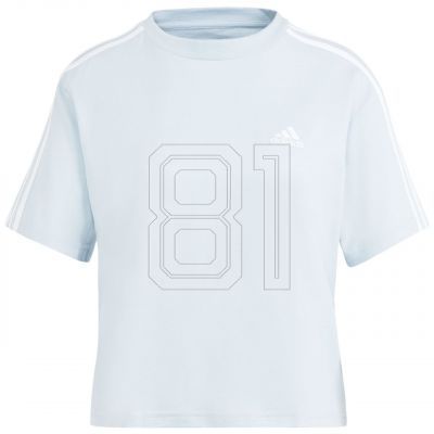 adidas Essentials 3-Streifen Single Jersey Crop Top W IS1568