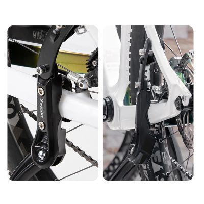 9. Wozinsky WSR-010 Fahrradständer für 26-29 Zoll Fahrräder, verstellbar, rutschfest – Schwarz