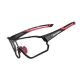 Rockbros 10135 Photochrome UV400-Fahrradbrille, Schwarz und Rot