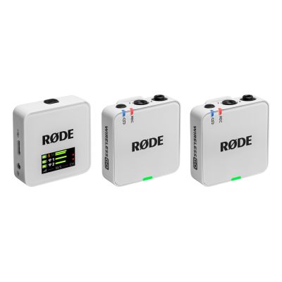 RODE Wireless GO III Weiß - Drahtloses Mikrofonsystem (Weiß)