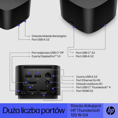 5. HP Thunderbolt Dock G4 USB-C 120W