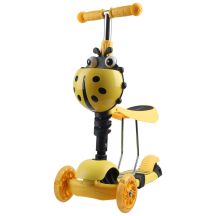 BALANCE SCOOTER 3IN1 ENERO BIEDRONKA GELB