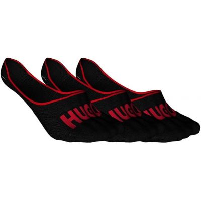 HUGO 3 PSL NERO Herren-Knöchelsocken schwarz (50514921-001)