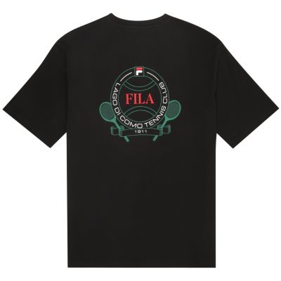 2. Fila Parella Herren T-Shirt schwarz FAM1108 80010